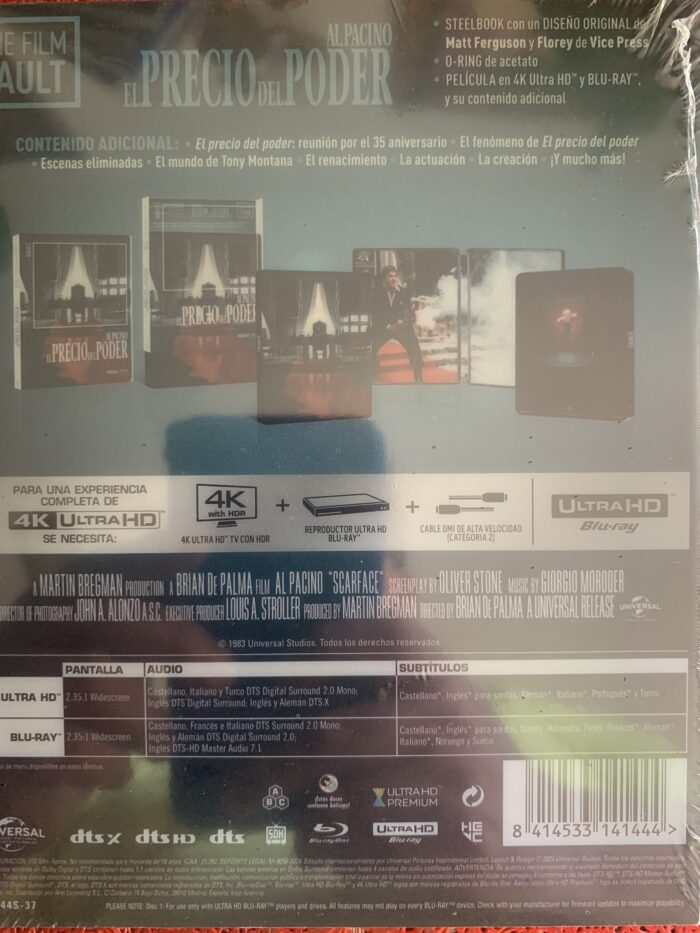 EL PRECIO DEL PODER - FILM VAULT ED. COLECCIONISTA - Imagen 2