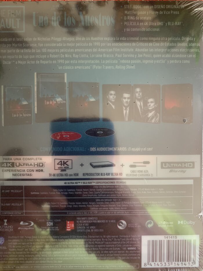 UNO DE LOS NUESTROS - FILM VAULT ED. COLECCIONISTA - Imagen 2