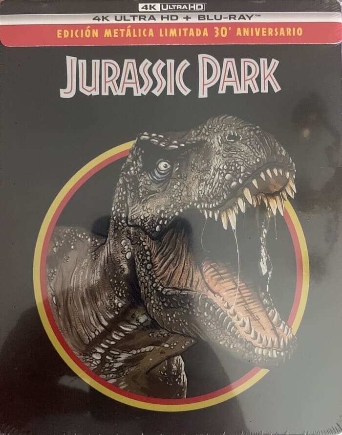 IMG_6410 JURASSIC PARK - ED. METALICA LIMITADA 30 ANIVERSARIO 4K UHD + BLU RAY - Imagen 1