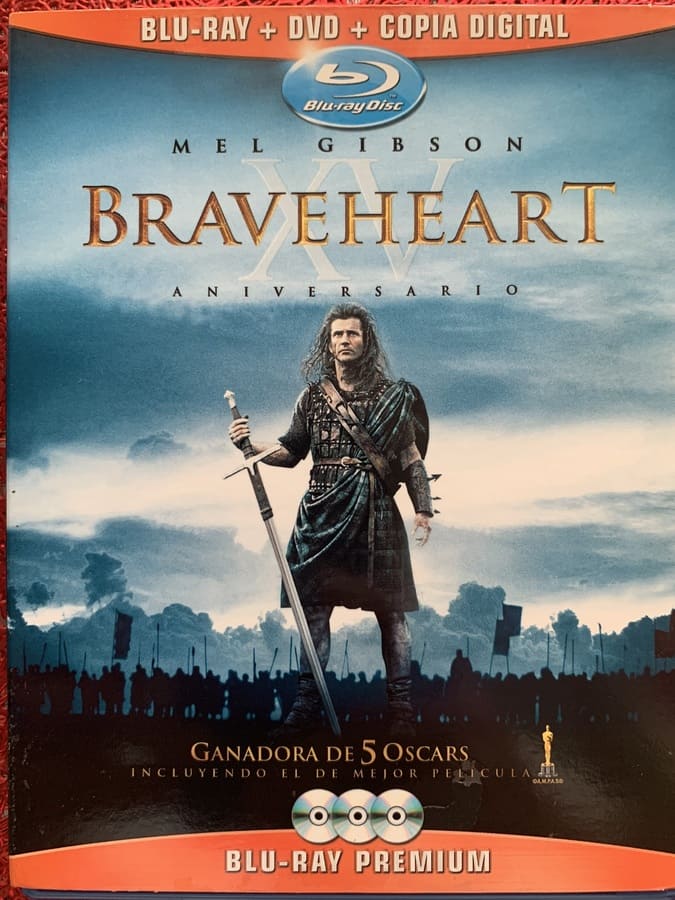 IMG_4357 BRAVEHEART EDICION BLU RAY + DVD - Imagen 1