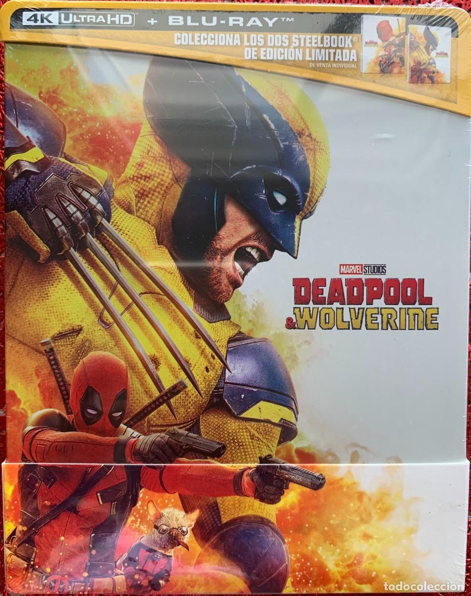 510753912 DEADPOOL Y LOBEZNO - Ed. Limitada Metalica 4K UHD+ BLURAY - Imagen 1
