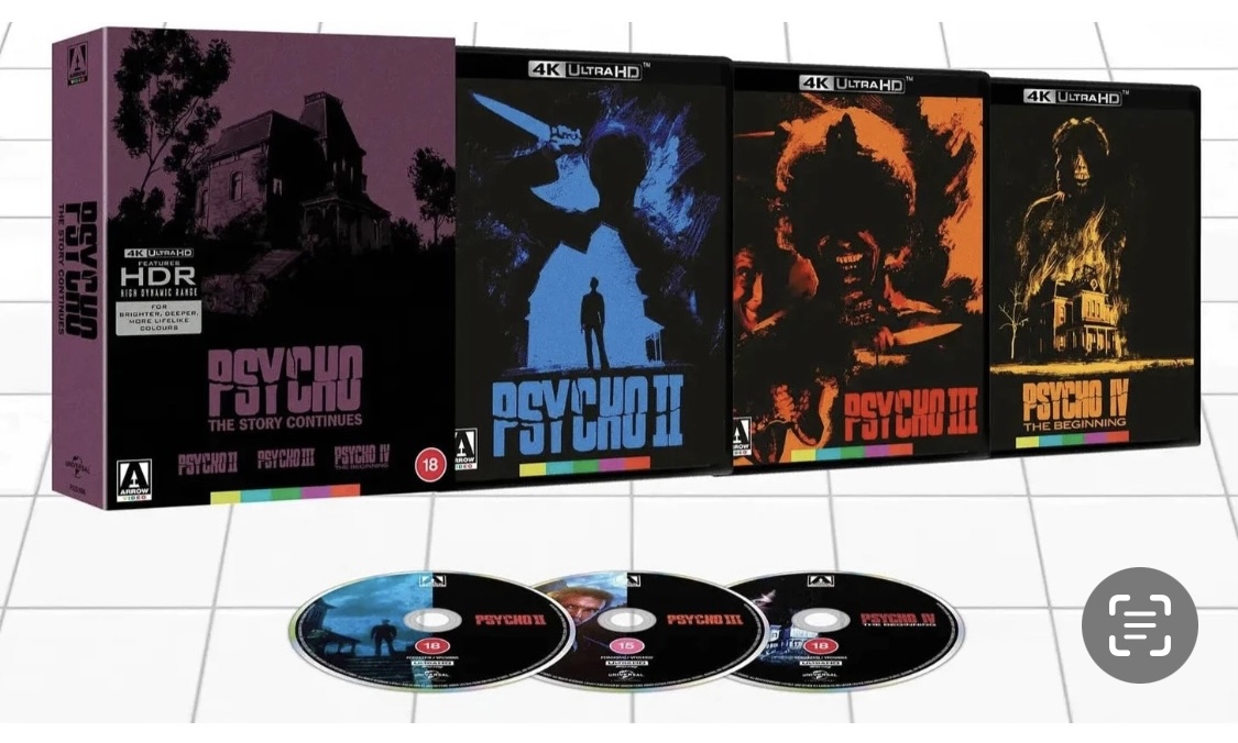 Screenshot Psicosis 2,3,4 - Edicion limitada 4K UHD+ BLURAY - Imagen 1