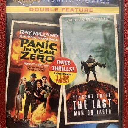 DOBLE SESION MGM: PANICO INFINITO (Ray Milland, 1962) / EL ULTIMO HOMBRE SOBRE LA TIERRA