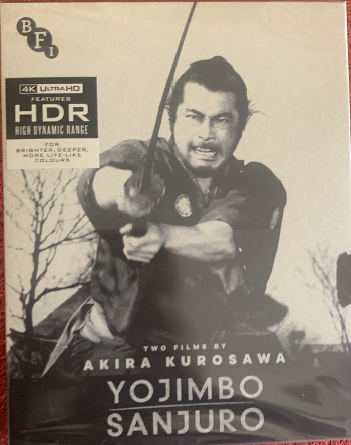 IMG_2693 YOJIMBO ((El mercenario, Akira Kurosawa, 1961) / SANJURO (1962) - EDIC. 4 K UHD + BLU RAY - Imagen 1