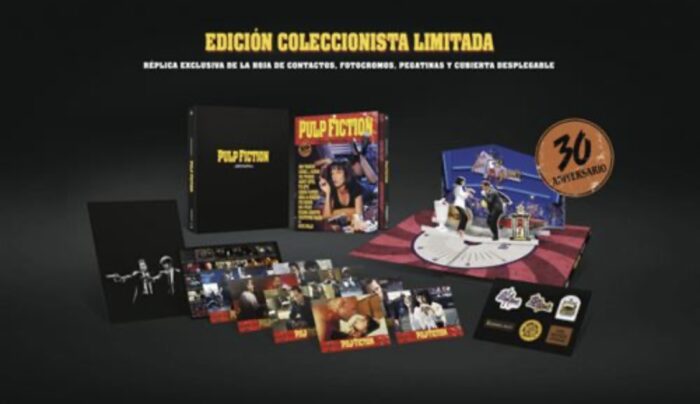 PULP FICTION - EDICION  COLECCIONISTA 30  ANIVERSARIO 4K UHD+BLURAY - Imagen 2