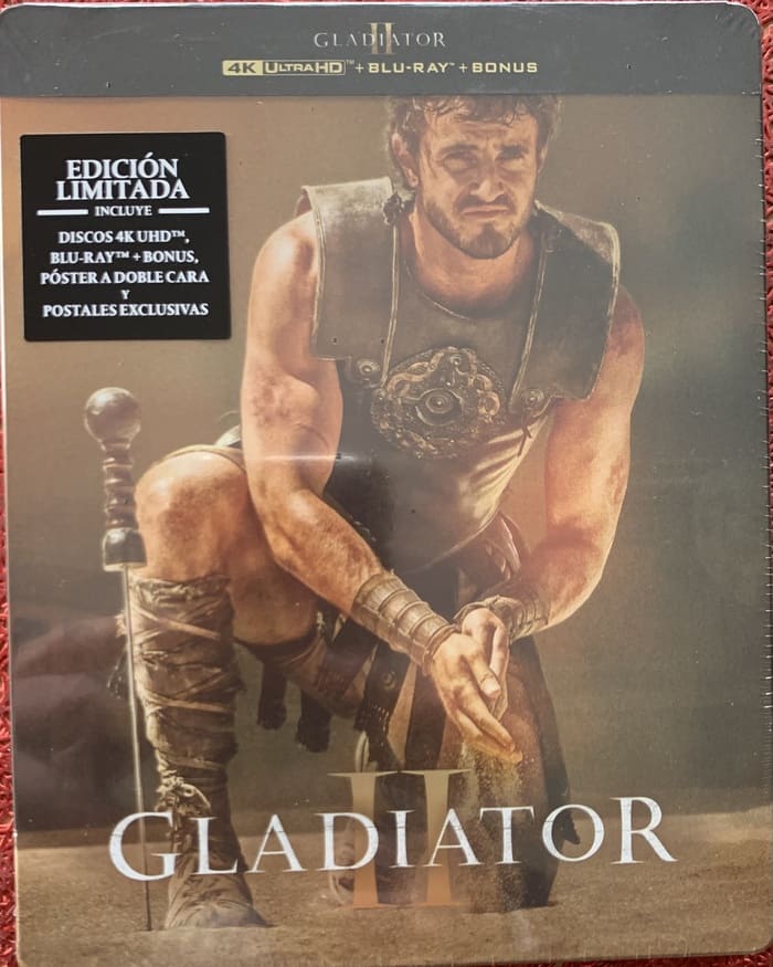 FullSizeRender-147 Gladiator II - Edicion metalica limitada 4K UHD+BLURAY - Imagen 1