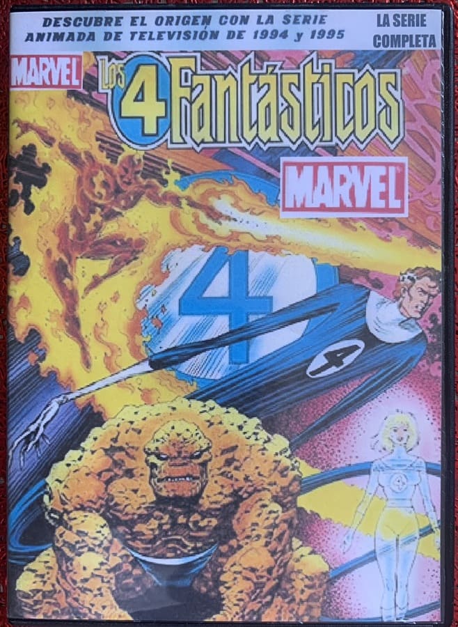 IMG_7809 LOS 4 FANTASTICOS - ANIMACION MARVEL - Imagen 1