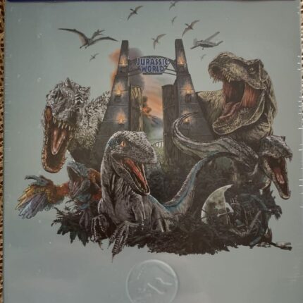 TRILOGIA MUNDO JURASICO - EDICION LIMITADA METALICA 4 K UHD + BLU RAY