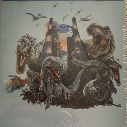 TRILOGIA MUNDO JURASICO - EDICION LIMITADA METALICA 4 K UHD + BLU RAY