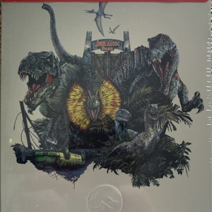 Trilogia JURASSIC PARK - ED. METALICA LIMITADA 4K UHD + BLU RAY