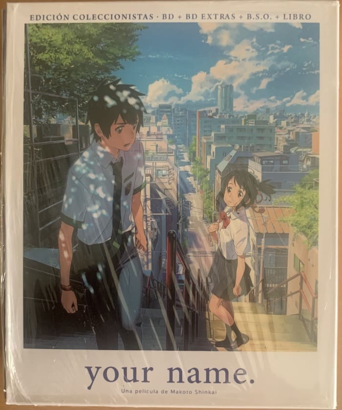 IMG_1079 Your name - Edición coleccionista bluray + extras + B.S.O + LIBRO - Imagen 1