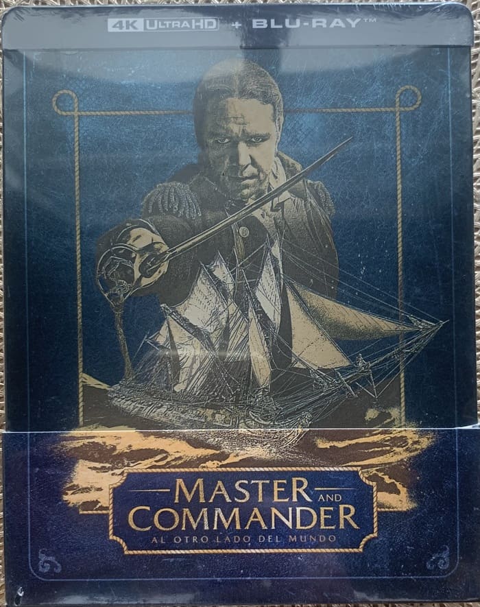 IMG_6622 MASTER AND COMMANDER - EDICION COLECCIONISTA METALICA 4K UHD + BLU RAY - Imagen 1
