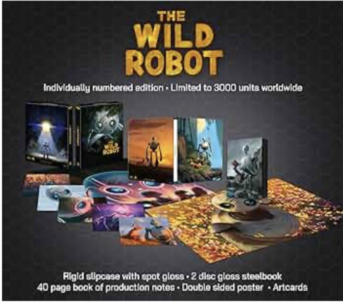 ROBOT SALVAJE - EDIC. METALICA 4K UHD BLU RAY - Imagen 4