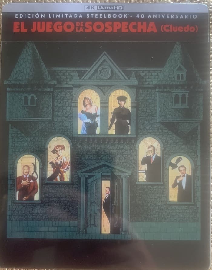 IMG_2456 EL JUEGO DE LA SOSPECHA (Cluedo) - EDICION METALICA COLECCIONISTA 4K UHD - Imagen 1