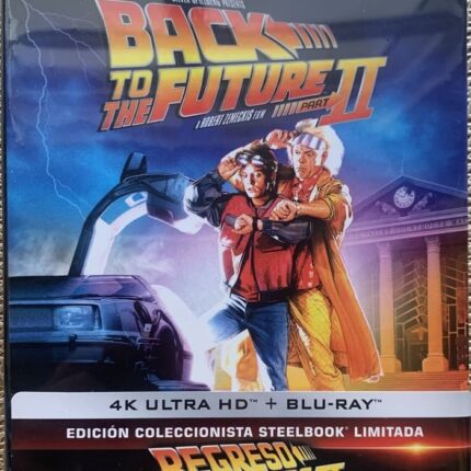 REGRESO AL FUTURO II - EDICION METALICA LIMITADA 40 ANIVERSARIO (4K UHD+BD) STEELBOOK UCE