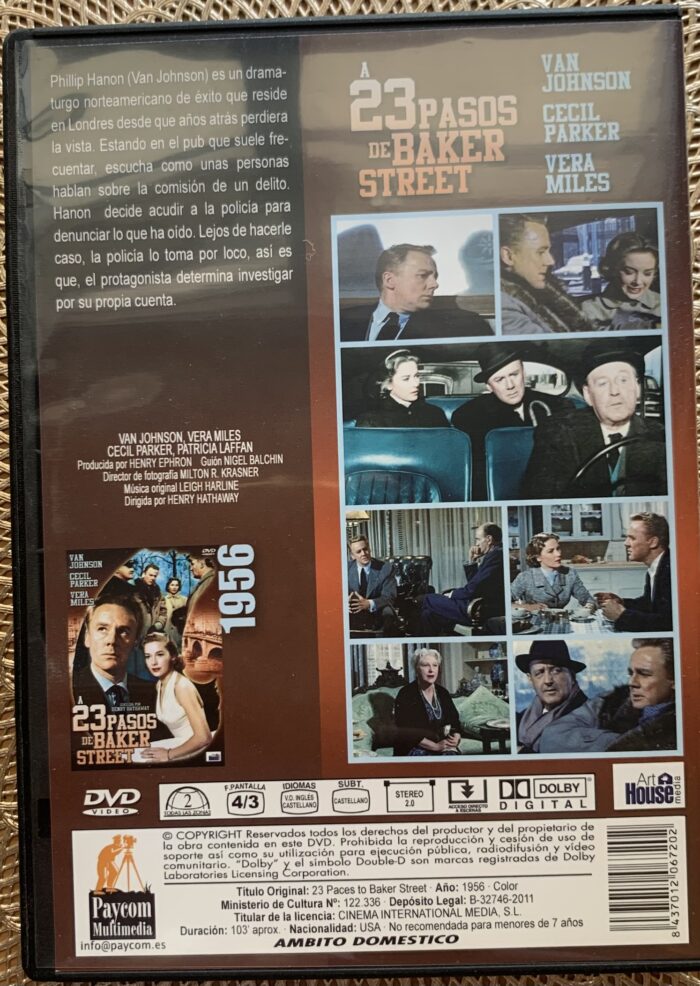 A 23 PASOS DE BAKER STREET - Imagen 2