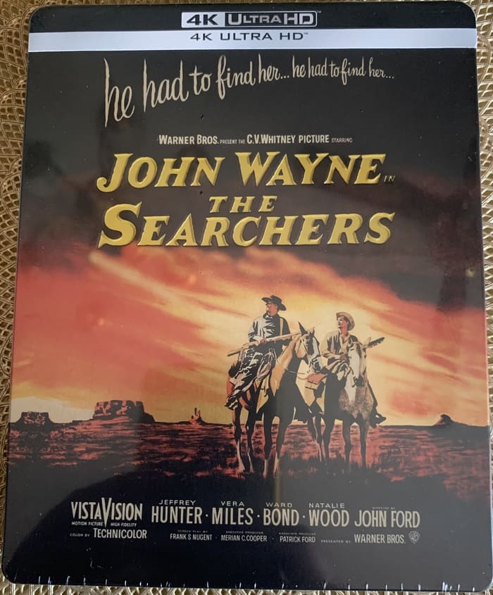 FullSizeRender-28 (2) THE SEARCHERS / Centauros del desierto - EDICION METALICA 4K UHD - Imagen 1