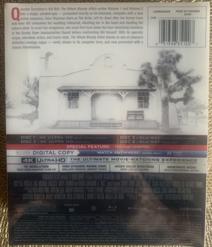 Kill bill: The whole bloody affair unrated - Edición Coleccionista Limitada (4 discos, posters, etc.) - Imagen 14