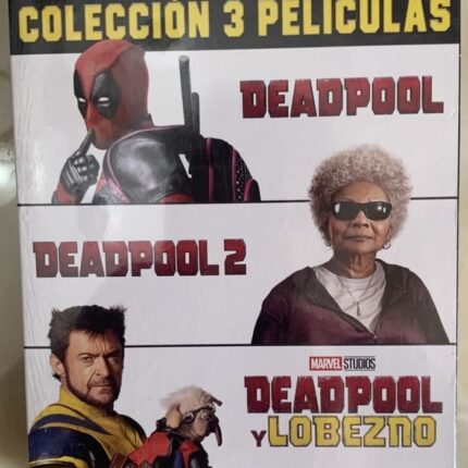 TRILOGIA DEADPOOL: DEADPOOL 1,2 Y DEADPOOL Y LOBEZNO - 4K UHD+ BLURAY
