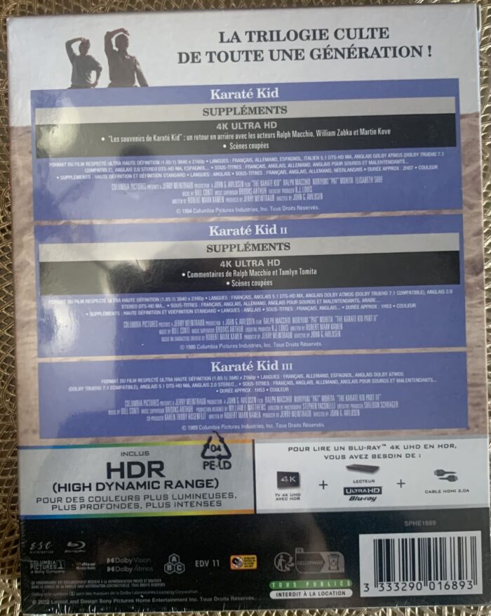 Karate Kid Trilogia - Edicion Coleccionista 4K UHD - Imagen 2