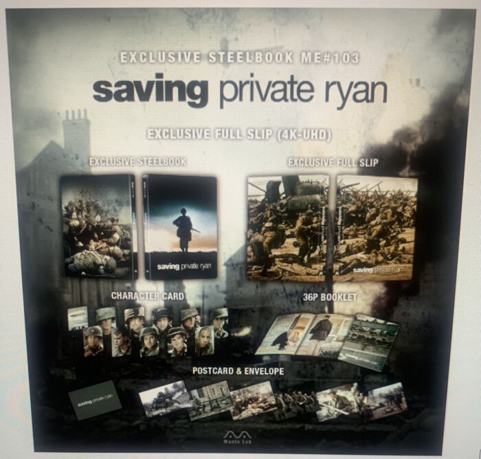 Saving Private Ryan / Salvar al soldado Ryan -EDICION COLECCIONISTA METALICA - Imagen 5