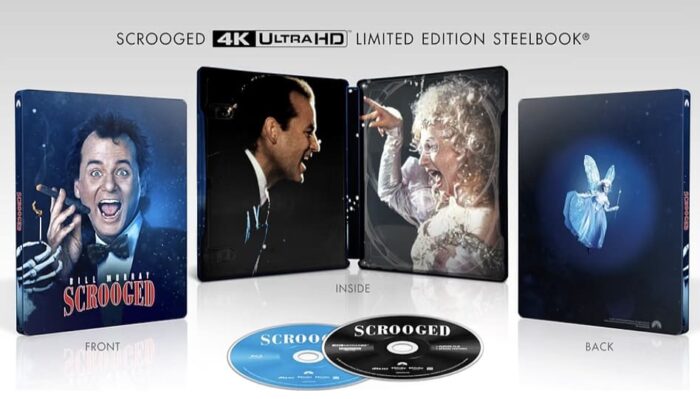 SCROOGED / LOS FANTASMAS ATACAN AL JEFE - EDICION METALICA COLECCIONISTA - Imagen 2