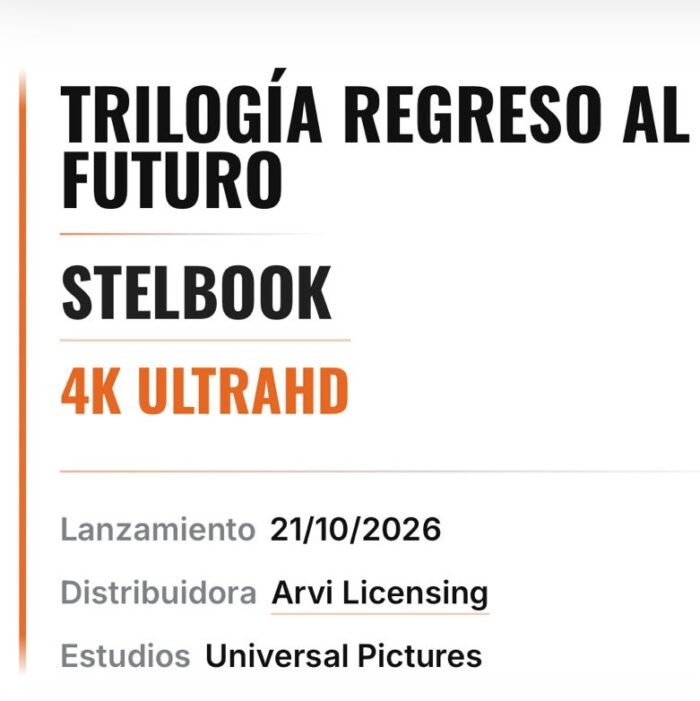 TRILOGIA REGRESO AL FUTURO - EDICION 4K UHD - Imagen 2